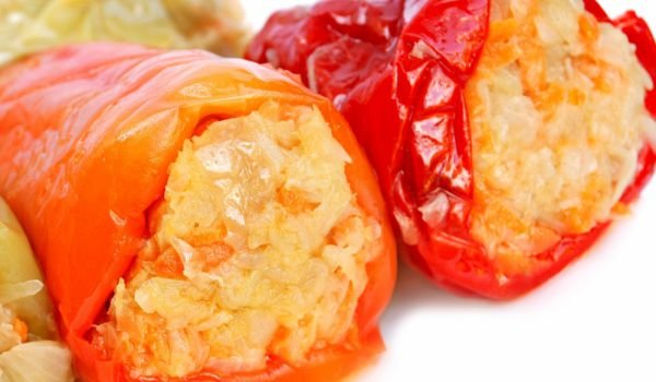 Парени чушки със зеле - Моята Рецепта