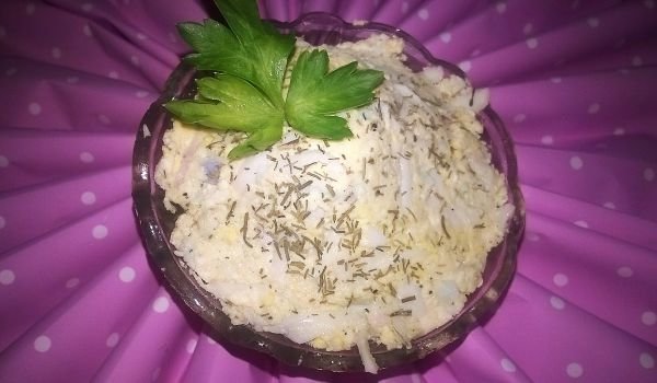 Пастет от яйца и краве масло
