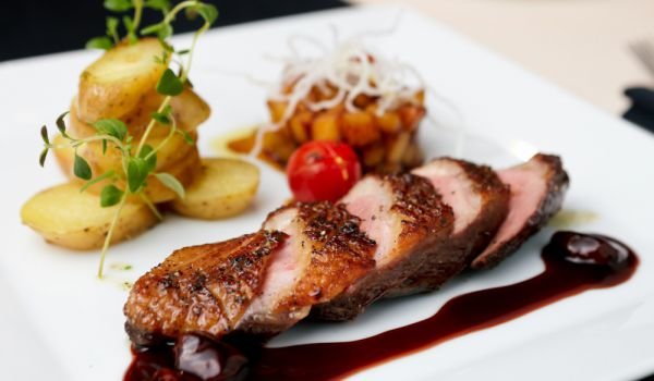 Патица със сладко от смокини