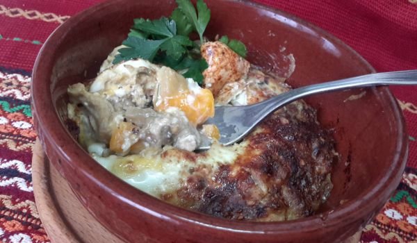 Патладжани в гювечета