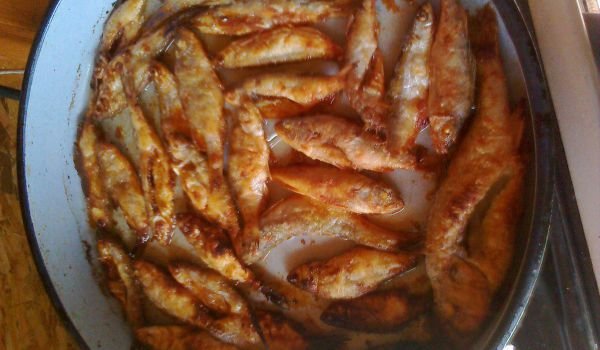 Печен уклей с кисел вкус