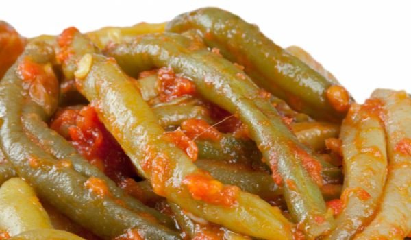 Печен зелен фасул