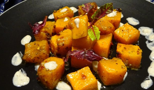 Печена тиква с подправки по арабска рецепта