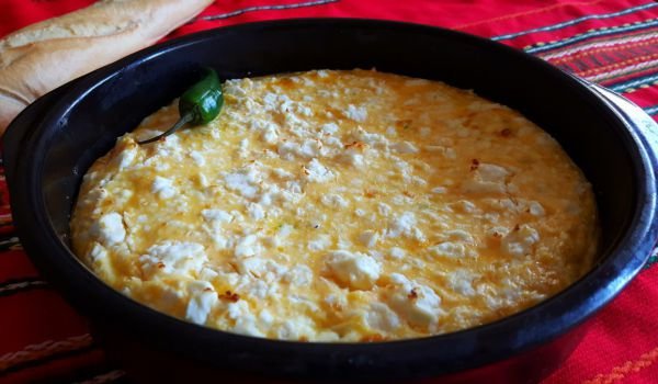 Печени яйца със сирене