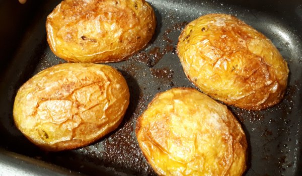 Печени картофи за бебе