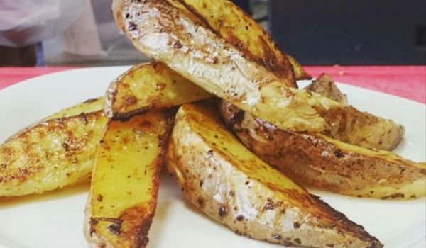 Печени картофки с пармезан