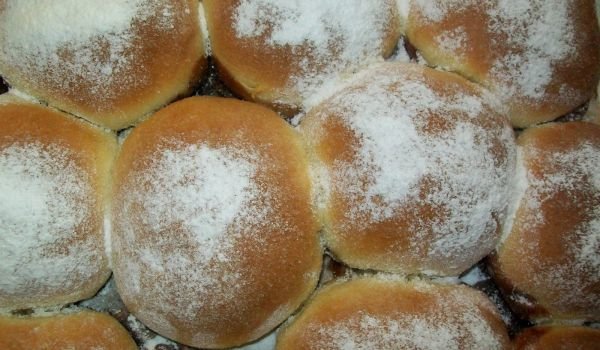 Печени понички с шоколад