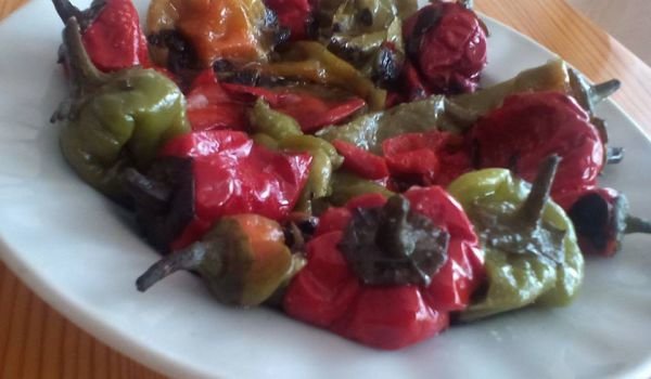 Печени селски чушки