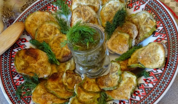 Печени тиквички по жътварски