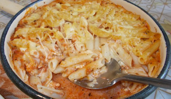Пене с моцарела на фурна