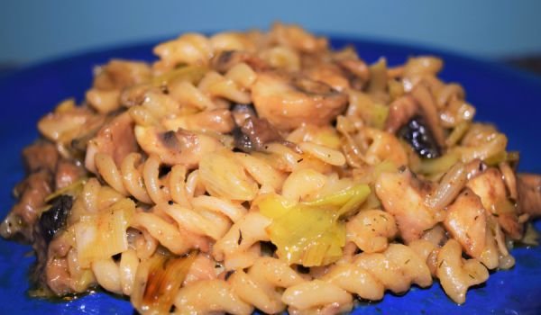 Пияни фусили с печурки и праз