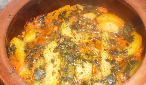 Пикантен постен гювеч