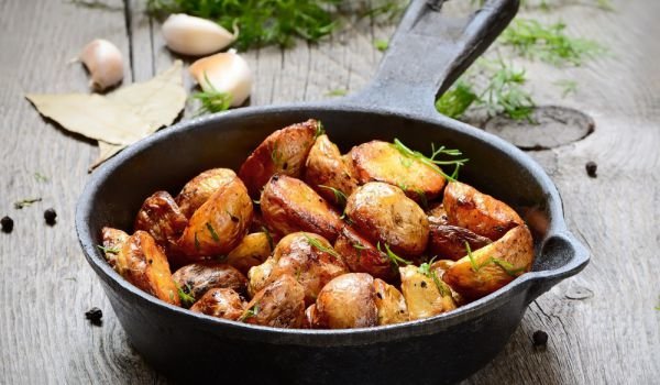 Пикантни картофи с тахан