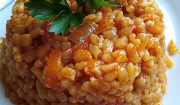 Пилаф с булгур и домати (Оригинална турска рецепта)