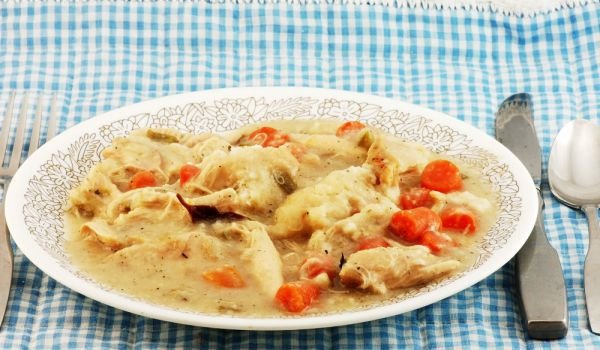 Пиле с бял сос и френско грозде - Моята Рецепта