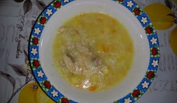 Пилешка супичка с картофи без застройка