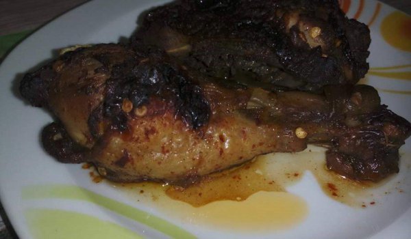 Пилешки бутчета по тайландски