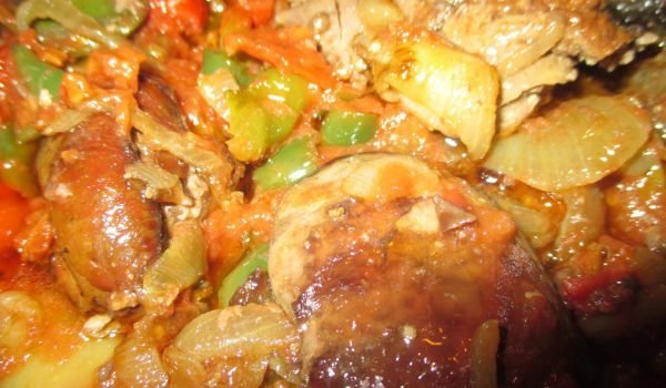 Пилешки дробчета по градинарски