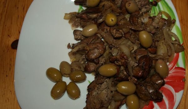 Пилешки дробчета по средиземноморски