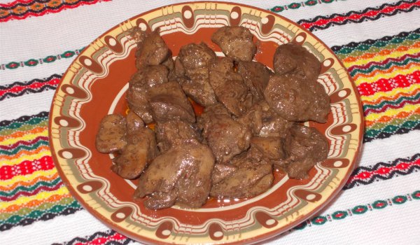 Пилешки дробчета с мед и соев сос