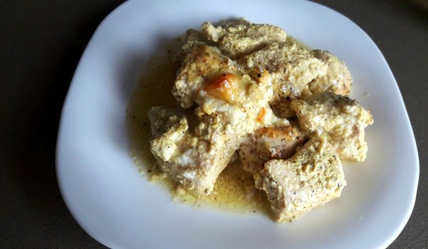 Пилешки хапки с цедено мляко на фурна