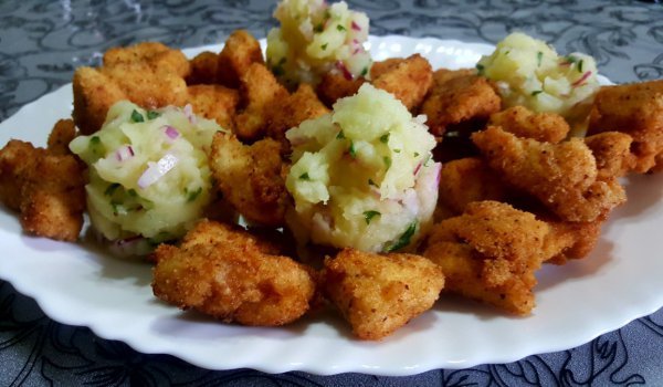 Пилешки хапки