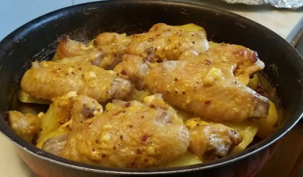Пилешки крилца за преяждане