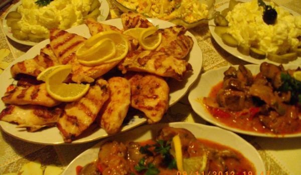 Пилешки пържоли от бяло месо на скара