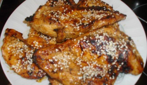 Пилешки пържоли със сусам