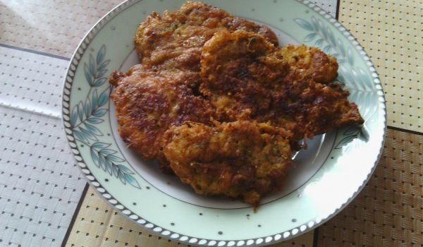 Пилешки шницели с картофи
