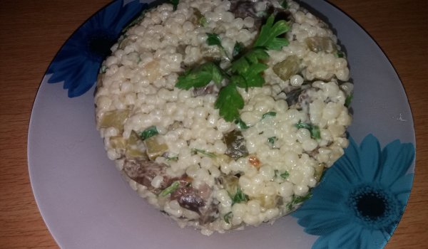 Пилешки воденички с кускус