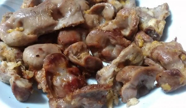 Пилешки воденички с масло и чесън
