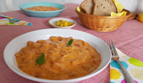 Пиперена манджа със сметана