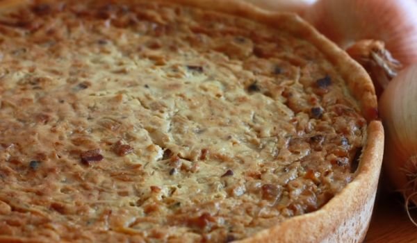 Пирог с лук