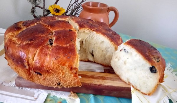 Пита Катерина с маслини и маково семе