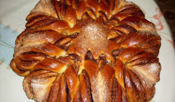 Пита с какаова глазура