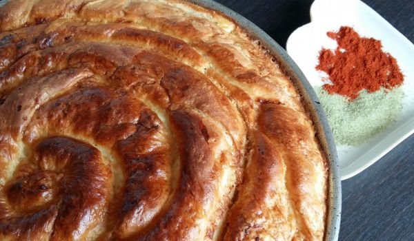 Пита с масло и сирене за Сирни Заговезни