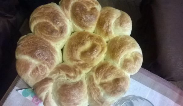 Пита цвете без месене