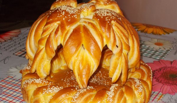 Питка с яйца и кашкавал