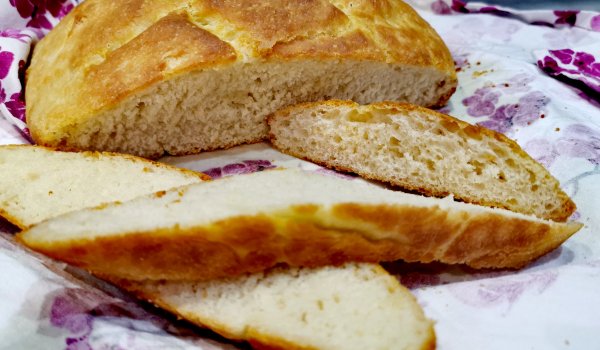 Питка с кефир без месене