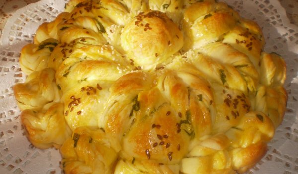 Питка Слънце със Спанак