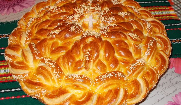 Питка за Кръщене с кръстче