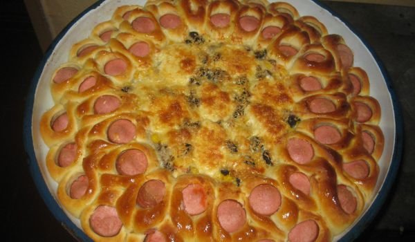 Пица Цвете