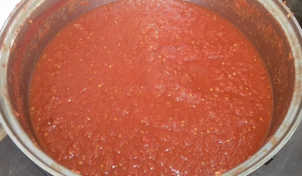 Пюре от домати за зимата