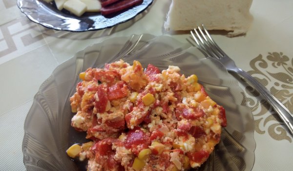 Планински миш маш с царевица на Звездев