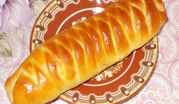 Плетени маслени багети