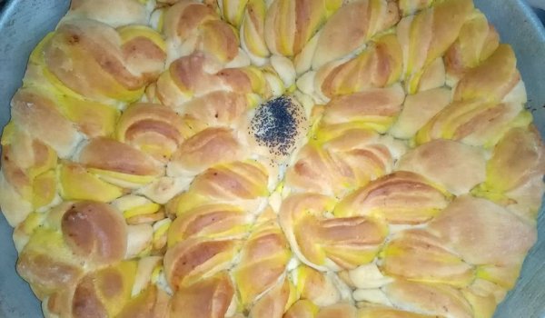 Плетеница с куркума и червен пипер