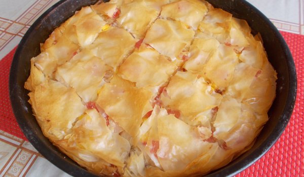 Плодова баница с локум