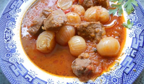 Попска яхния със свинско от моята кухня