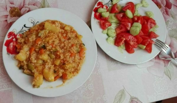 Постен гювеч в йенско стъкло